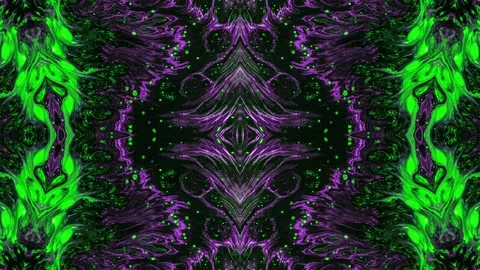 Abstract Kaleidoscope Sequence Patterns. 4K Animation Background. Video stock 155947191