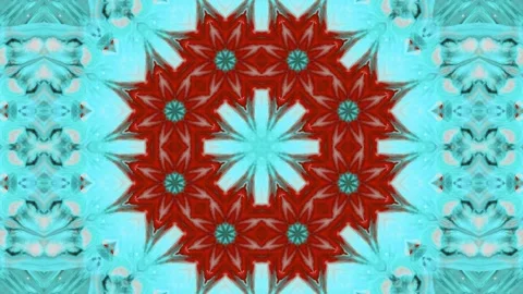 Abstract Kaleidoscope Sequence Patterns. 4K Animation Background. Video stock 155949709
