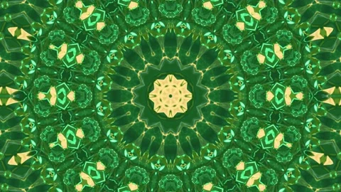Abstract Kaleidoscope Sequence Patterns. 4K Animation Background. Video stock 155949710