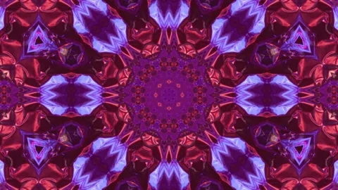 Abstract Kaleidoscope Sequence Patterns. 4K Animation Background. Video stock 155949729