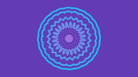 Abstract of Kaleidoscope sequence patterns 스톡 동영상 122020066