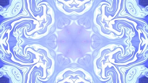Abstract of Kaleidoscope sequence patterns 스톡 동영상 124942354