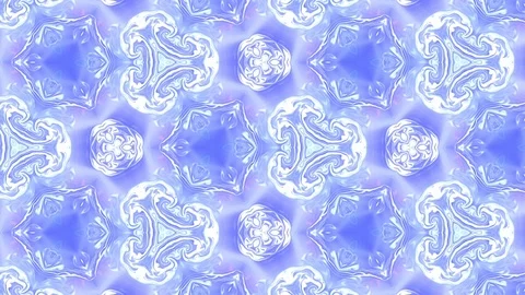 Abstract of Kaleidoscope sequence patterns Stock Footage 124942370