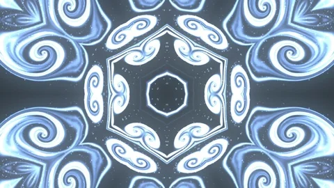 Abstract of Kaleidoscope sequence patterns 스톡 동영상 124942473