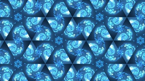 Abstract of Kaleidoscope sequence patterns Stock Footage 124942483