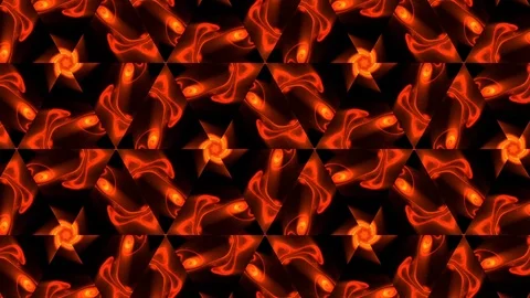 Abstract of Kaleidoscope sequence patterns 스톡 동영상 124942504