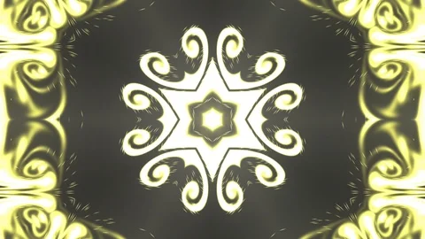 Abstract of Kaleidoscope sequence patterns Stock Footage 124942547