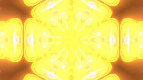 Abstract of Kaleidoscope sequence patterns Stock Footage 124942556