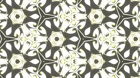 Abstract of Kaleidoscope sequence patterns 스톡 동영상 124942558