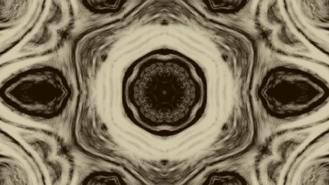 Abstract of Kaleidoscope sequence patterns Stock Footage 124942632