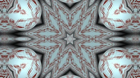 Abstract of Kaleidoscope sequence patterns 스톡 동영상 124942644