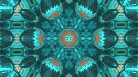 Abstract of Kaleidoscope sequence patterns 스톡 동영상 124942683