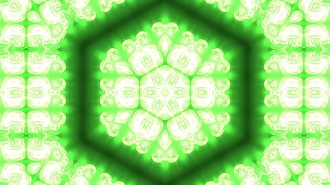 Abstract of Kaleidoscope sequence patterns Video stock 124942716