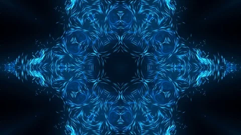 Abstract of Kaleidoscope sequence patterns 스톡 동영상 124942751