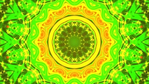 Abstract of Kaleidoscope sequence patterns Video stock 124943335