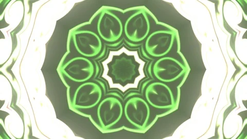 Abstract of Kaleidoscope sequence patterns Stock Footage 124943341