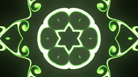 Abstract of Kaleidoscope sequence patterns Video stock 124943350