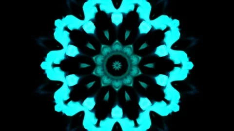 Abstract of Kaleidoscope sequence patterns 스톡 동영상 124943363