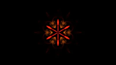 Abstract of Kaleidoscope sequence patterns 스톡 동영상 124943404