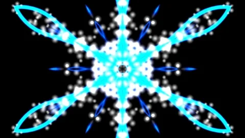Abstract of Kaleidoscope sequence patterns 스톡 동영상 124943411