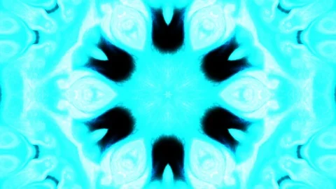 Abstract of Kaleidoscope sequence patterns Stock Footage 124943460
