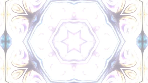 Abstract of Kaleidoscope sequence patterns Stock Footage 124943463