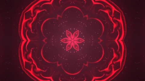 Abstract of Kaleidoscope sequence patterns 스톡 동영상 124943503