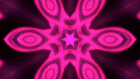 Abstract of Kaleidoscope sequence patterns Stock Footage 124943519