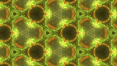 Abstract of Kaleidoscope sequence patterns Stock Footage 124943555
