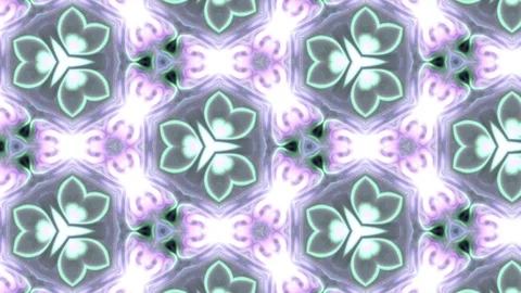 Abstract of Kaleidoscope sequence patterns Video stock 124943595