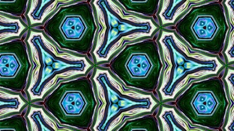 Abstract of Kaleidoscope sequence patterns Stock Footage 124943619