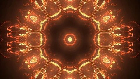 Abstract of Kaleidoscope sequence patterns Stock Footage 124943777