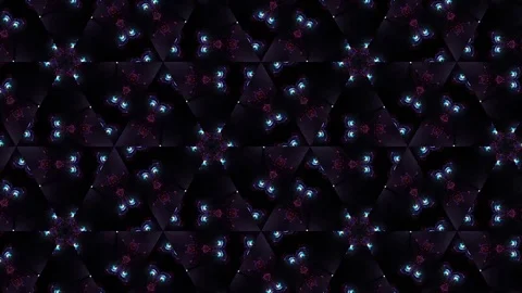 Abstract of Kaleidoscope sequence patterns 스톡 동영상 124943781