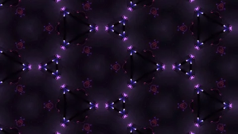 Abstract of Kaleidoscope sequence patterns 스톡 동영상 124943810