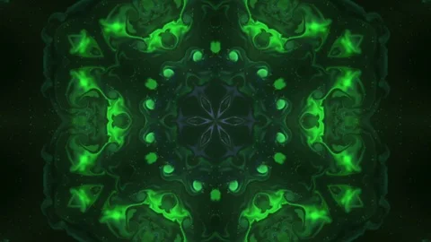 Abstract of Kaleidoscope sequence patterns Stock Footage 124943843