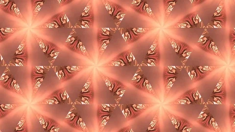 Abstract of Kaleidoscope sequence patterns 스톡 동영상 124943881