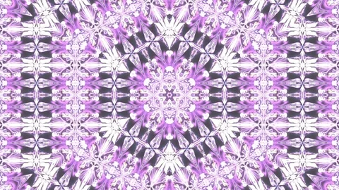 Abstract of Kaleidoscope sequence patterns Video stock 124943923