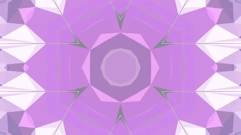 Abstract of Kaleidoscope sequence patterns Video stock 124943941