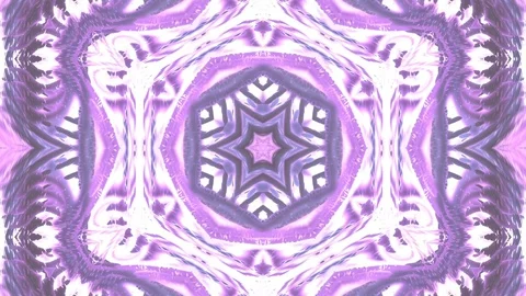 Abstract of Kaleidoscope sequence patterns 스톡 동영상 124943951