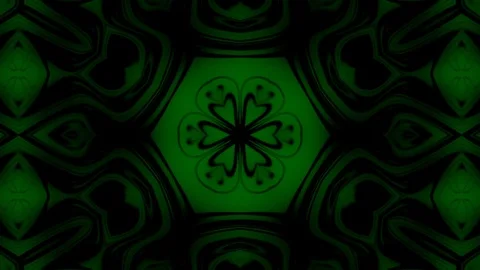 Abstract of Kaleidoscope sequence patterns Stock Footage 124943977