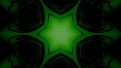 Abstract of Kaleidoscope sequence patterns Stock Footage 124943980