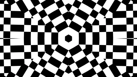 Abstract of Kaleidoscope sequence patterns Stock Footage 124944011