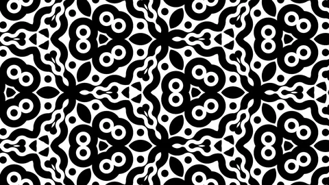 Abstract of Kaleidoscope sequence patterns Video stock 124944037