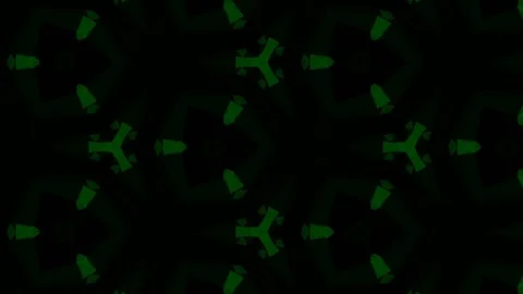 Abstract of Kaleidoscope sequence patterns Stock Footage 124944055
