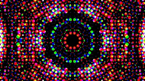 Abstract of Kaleidoscope sequence patterns Stock Footage 124944104