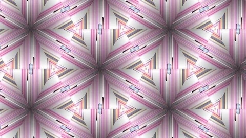 Abstract of Kaleidoscope sequence patterns Video stock 124944124