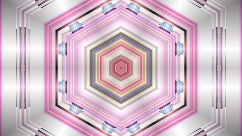 Abstract of Kaleidoscope sequence patterns Stock Footage 124944146