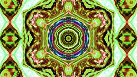 Abstract of Kaleidoscope sequence patterns Video stock 124944157