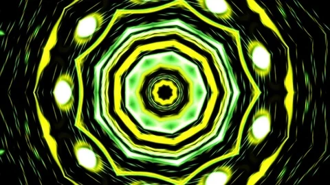 Abstract of Kaleidoscope sequence patterns Video stock 124944172
