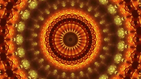 Abstract of Kaleidoscope sequence patterns 스톡 동영상 124944266